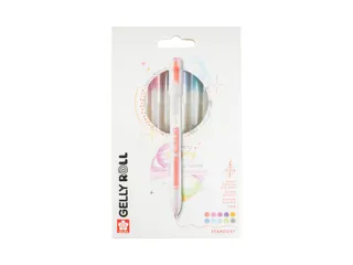Gelschrijver Sakura Gelly Roll Stardust 08 klikfunctie assorti 10st - 3