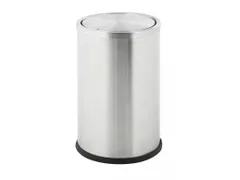 Papierbak Swing 10 Liter Mat RVS