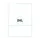 Retourlabel DHL IEZZY A4 1.000 vel 210x102mm 1000 labels