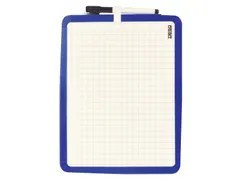 Whiteboard Desq 21x28cm tweezijdig magnetisch