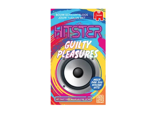 Jumbo Muziekspel Hitster Guilty Pleasure 16+