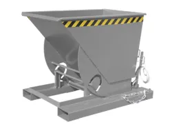 kiepbak,HxLxB 1070x1420x1008mm,0,5m³,draagverm. 1000kg,RAL7005