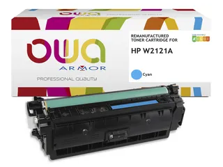 Tonercartridge OWA alternatief tbv HP W2121A blauw - 2
