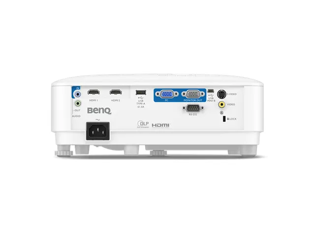 BenQ MW560, 4000 ANSI lumens, DLP, WXGA (1280x800), 20000:1, 16:9, 152