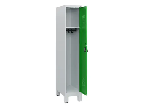 schoollocker,HxBxD 1630x300x500mm,1vak,vak B 300mm,draaigrendel,voeten