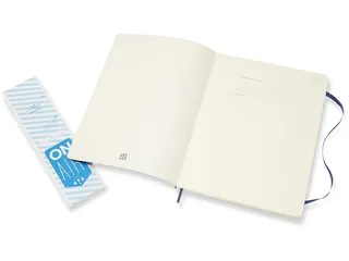 Notitieboek Moleskine XL 190x250mm lijn soft cover sapphire blue - 6