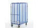 chariot de transport de colis,force 600kg,plateau Lxl 1200x740mm