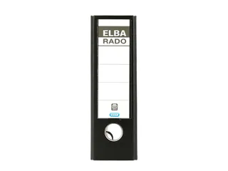 Ordner Elba Rado Plast A5 staand 75mm pvc zwart - 4