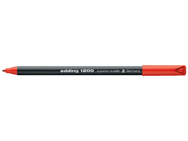 Fineliner edding 1200 rood 0.5-1.0mm