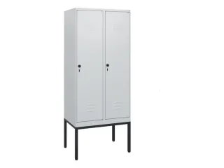 locker,HxBxD 1950x800x500mm,2vak,vak B 400mm,draaigrendel - 1