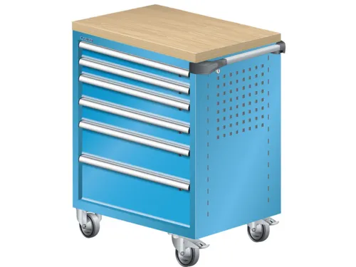 werkplaatswagen,HxBxD 928x894x525mm,lade binnen B x D 612x 459mm