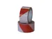 Waarschuwingstape IEZZY 50mmx66m rood/wit