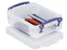 Opbergdoos 0,75 Liter Transparant