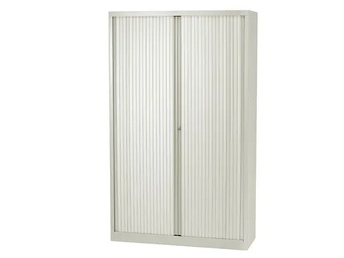 Roldeurkast incl. 4 legborden Krijtwit 198x100x43