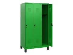 schoollocker,HxBxD 1630x900x500mm,3vak,vak B 300mm,draaigrendel,voeten