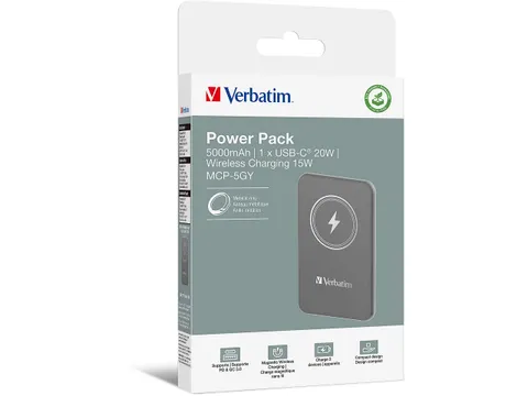 Charge'n'go Powerbank Grijs 5000mAh