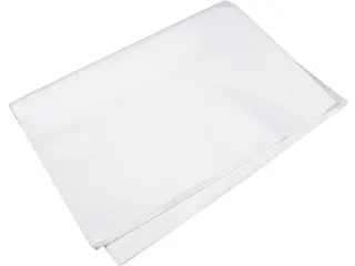 Zijdepapier, 520 Vellen, Wit - 2