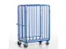 chariot de transport de colis,force 600kg,plateau Lxl 1200x740mm