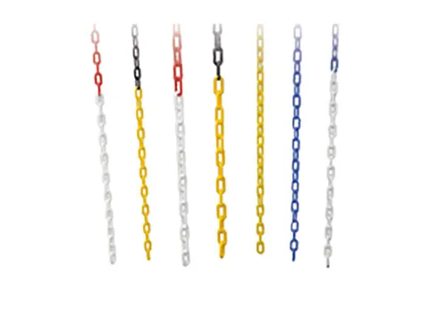 Afzetketting Délimitation, Geel/zwart L 25 m per stuk