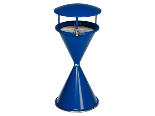 Zandasbak Blauw 960x440mm Overkapping Ketting En Hangslot