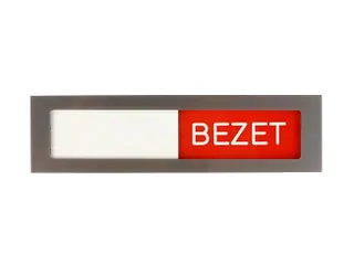 Infobord Deurbordje Vrij Bezet Groen Rood 150x40mm - 2