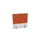 opzetpaneel,v. bureau,aanbouw achter,B 600mm,Bl-wit,BN3012-oranje