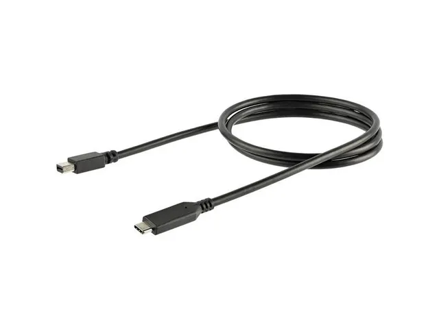 1m Usb-c Naar Mini Displayport Kabel - 4k 60hz - Zwart