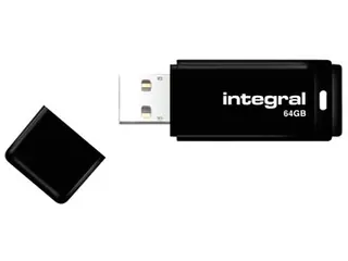 USB-stick 2.0, 64GB, zwart - 2