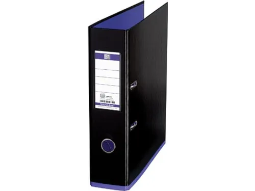 Elba Ordner Mycolour Pp A4 80mm Zwart/Paars