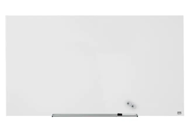 Nobo Diamond Glasbord Wit 71x126cm Impression Pro