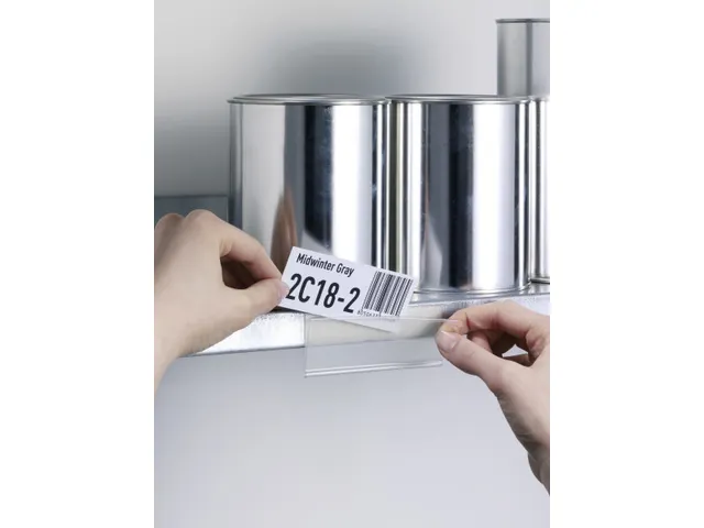 Zelfklevende Etikethouder Scanfix 200x40mm 50 stuks scanrails