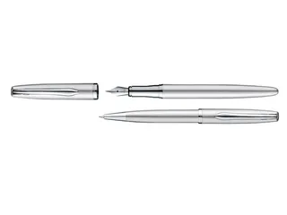 Schrijfset Pelikan Jazz Noble Elegance K36+P36 medium zilver - 10