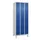 dubbeldekse locker,HxBxD 1950x750x500mm,3x2vak.,vak B 250mm