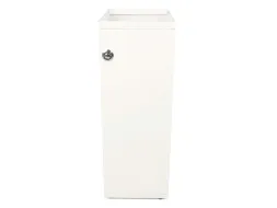 Modulaire Afvalbak met Deur en Zakhouder 55 Liter Wit