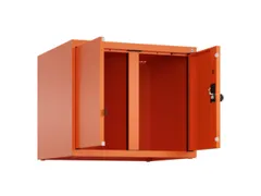 opzetkast,v. locker voor scheiding van kleding,2vak.,vak B 300mm