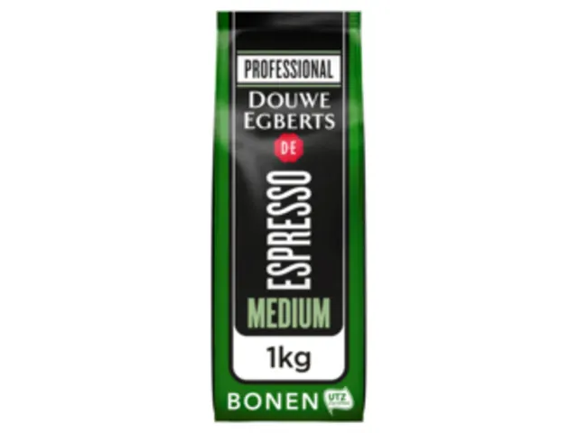 Koffie Douwe Egberts espresso bonen medium roast 1kg
