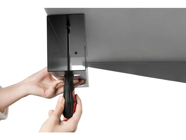 Kabelmanagement Kabelgoot Onder het Bureau Zwart