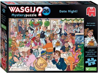 Puzzel Wasgij Mystery 26 Date Night! 1000 stukjes - 1