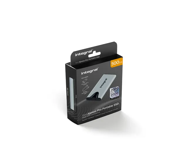 SSD Integral SlimXpress Portable USB-C 500GB