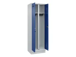 locker voor scheiding van kleding,HxBxD 1950x600x500mm,2vak