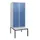 locker met bank,HxBxD 1950x800x815mm,2vak,vak B 400mm,cil.-slot