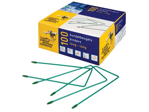Bundelbeugel Loeff's 1224 extra lang 150mm 100 stuks