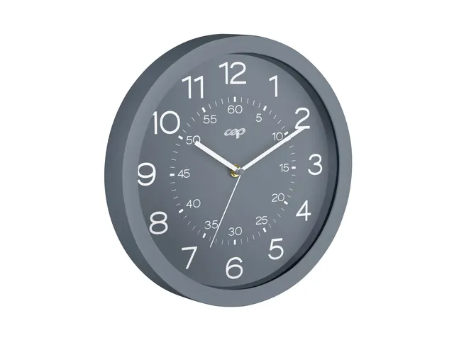 Wandklok CEP Mineral 30cm stil en magnetische grijs