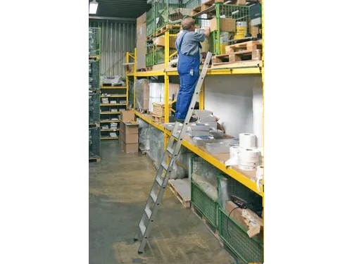 Stellingladder Aluminium 2Haken 12Treden Boom L 3 20M