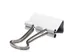 Papierklem Foldback mauly 214 Wit 19mm 12 Stuks