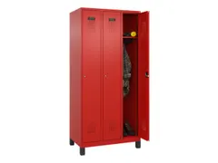 locker,HxBxD 1950x900x500mm,3vak,vak B 300mm,cil.-slot,voeten