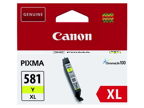 Inktcartridge Canon CLI-581XL geel