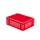 Euronorm-stapelbak 13l 145x400x300mm Wanden/bodem Gesloten Rood