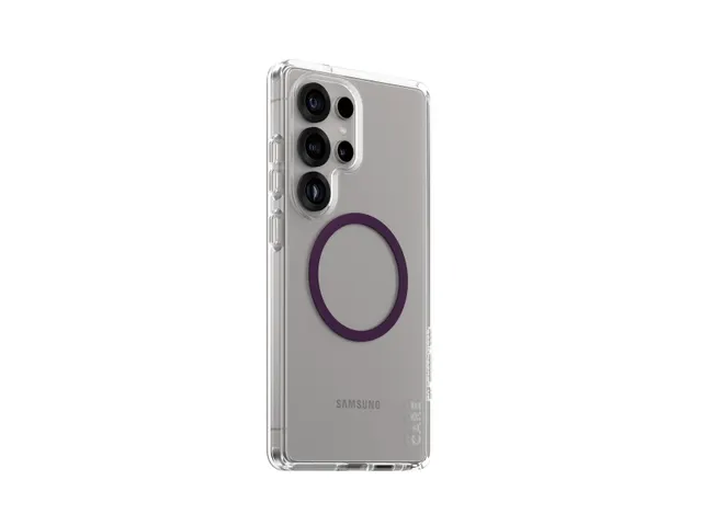 PanzerGlass CARE by Urban Combat Case Transparent w. Plum Purple