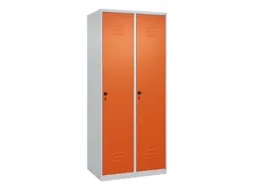 locker voor scheiding van kleding,HxBxD 1850x800x500mm,2vak
